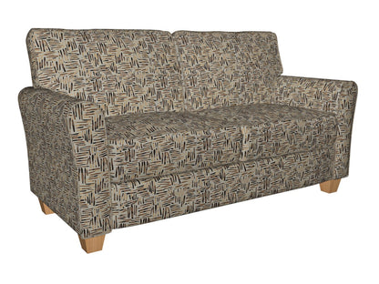 8533 Abstract & Geometric Curry/Tally Brown Charlotte Fabrics