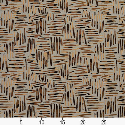 8533 Abstract & Geometric Curry/Tally Brown Charlotte Fabrics