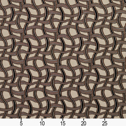 8545 Abstract & Geometric Bronze/Maze Black,Brown Charlotte Fabrics