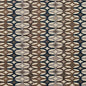 8547 Abstract & Geometric Royal/Interlock Blue,Brown Charlotte Fabrics