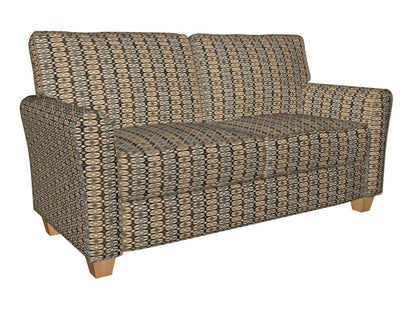 8549 Abstract & Geometric Nutmeg/Interlock Brown Charlotte Fabrics