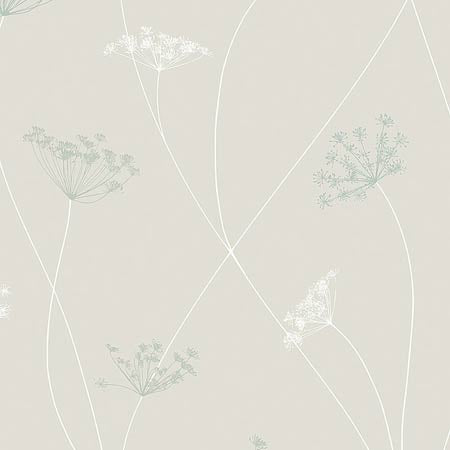 9301 QUEEN ANNE Stone Schumacher Wallpaper