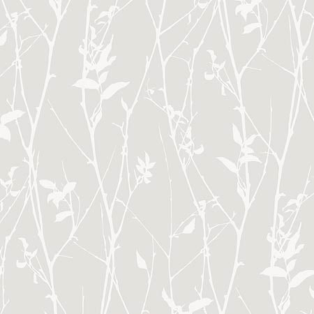 9319 BOTANICAL WHISP Grey Schumacher Wallpaper