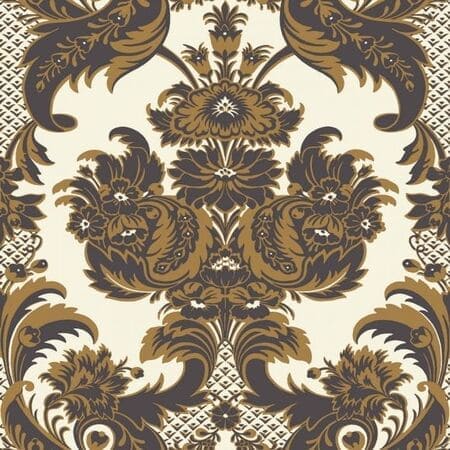 94/3014-CS WYNDHAM Black Gold Cole & Son Wallpaper