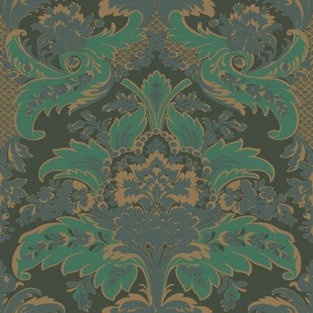 94/5028-CS ALDWYCH Green And Gold Cole & Son Wallpaper