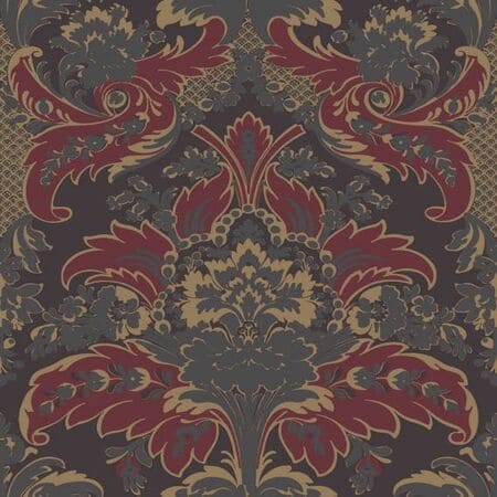 94/5029-CS ALDWYCH Red And Gold Cole & Son Wallpaper