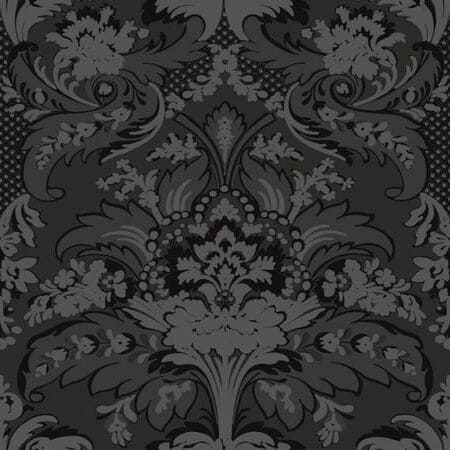 94/5030-CS ALDWYCH Black And Graphite Cole & Son Wallpaper