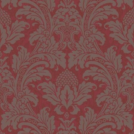 94/6034-CS BLAKE Red And Silver Cole & Son Wallpaper