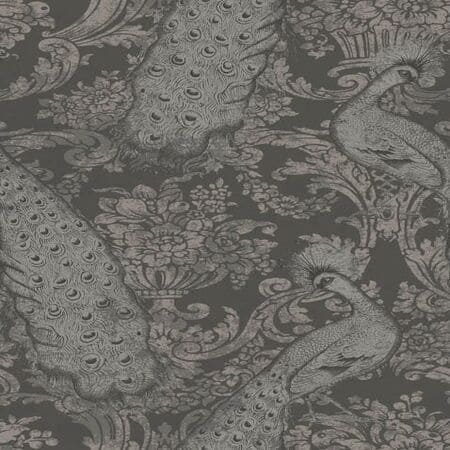 94/7039-CS BYRON Charcoal An Silver Cole & Son Wallpaper