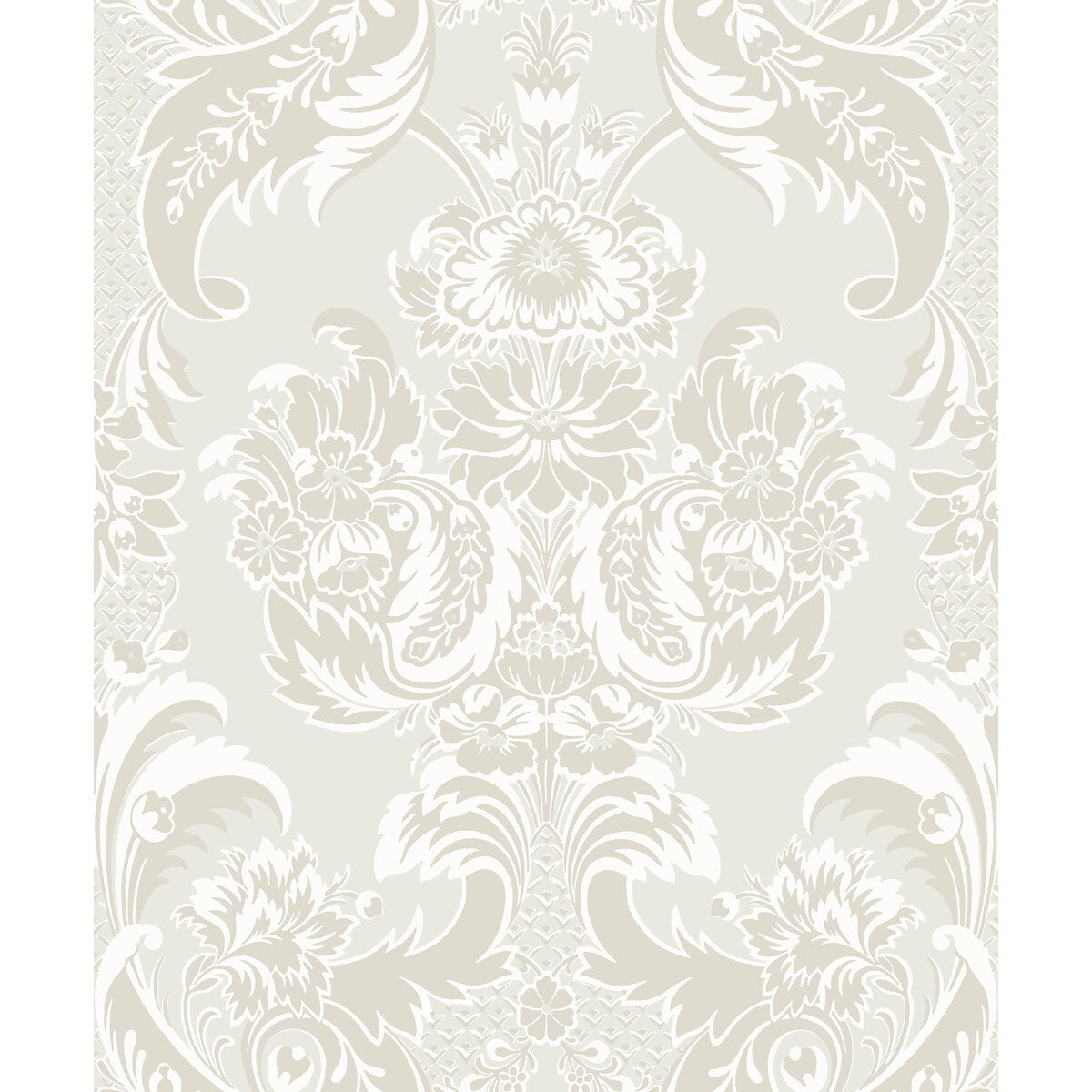 94/3015-CS WYNDHAM White And Pearl Cole & Son Wallpaper