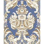 94/3016-CS WYNDHAM Blue And Gold Cole & Son Wallpaper