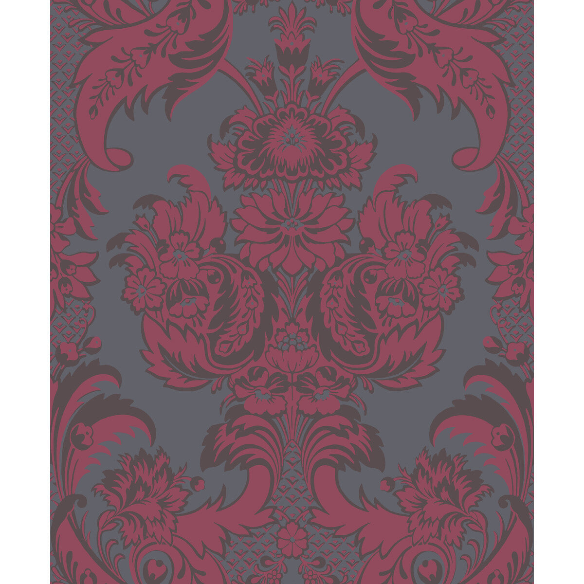 94/3018-CS WYNDHAM Red And Slate Cole & Son Wallpaper