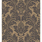 94/6033-CS BLAKE Black And Gold Cole & Son Wallpaper