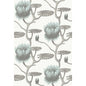 95/4022-CS SUMMER LILY AQUA/WHITE COLE & SON Wallpaper