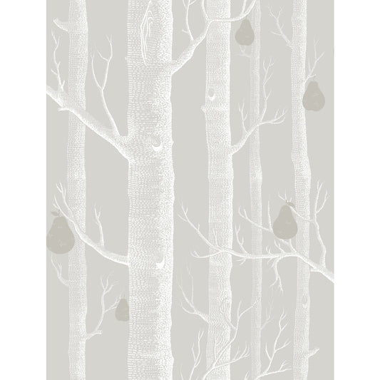 95/5029-CS WOODS & PEARS GREY/WHT/SLVR COLE & SON Wallpaper