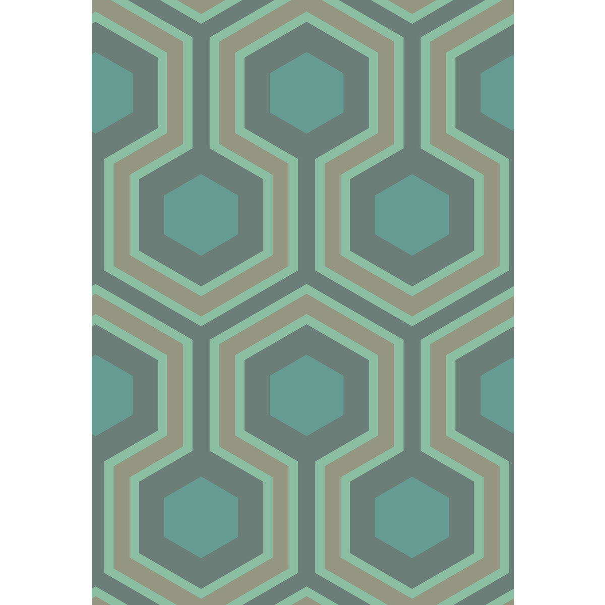 95/6034-CS HICKS GRAND Green Cole & Son Wallpaper