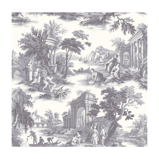 99/1003-CS VILLANDRY Charcoal Cole & Son Wallpaper