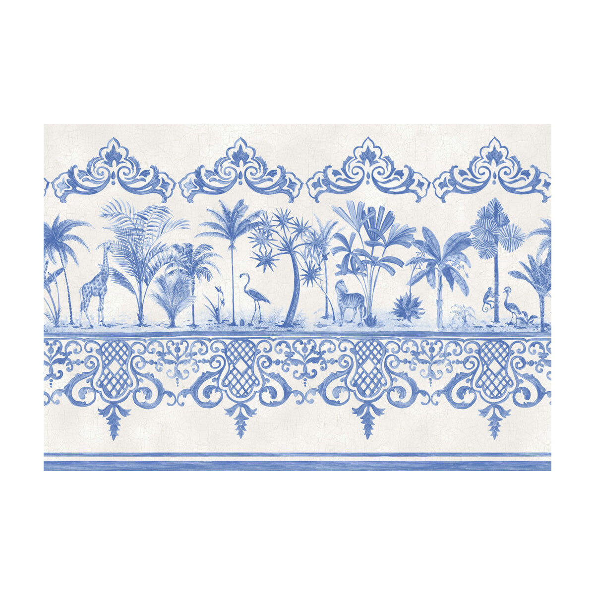 99/10042-CS ROU BORDER COBALT BLUE COLE & SON Wallpaper