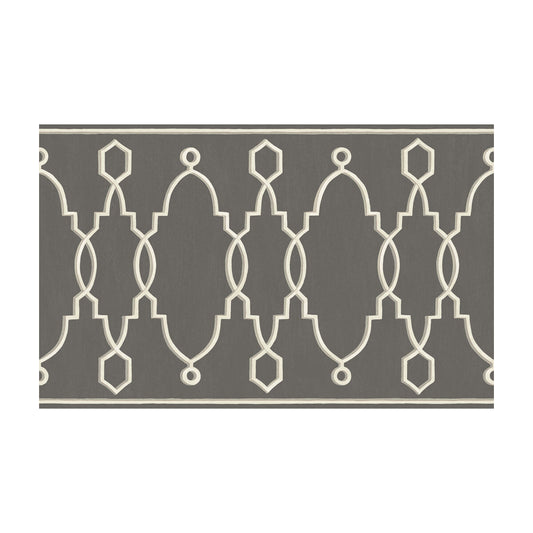 99/3015-CS PARTERRE BORDER CHARCOAL COLE & SON Wallpaper