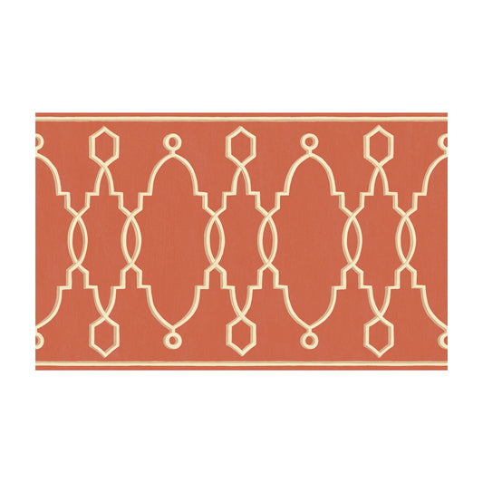 99/3018-CS PARTERRE BORDER RED COLE & SON Wallpaper