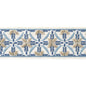 AE12343 Anna French Stone and Blue Fabric