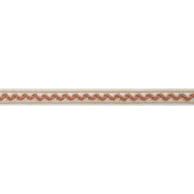 AE12372 Anna French Paprika and Soft Gold Fabric