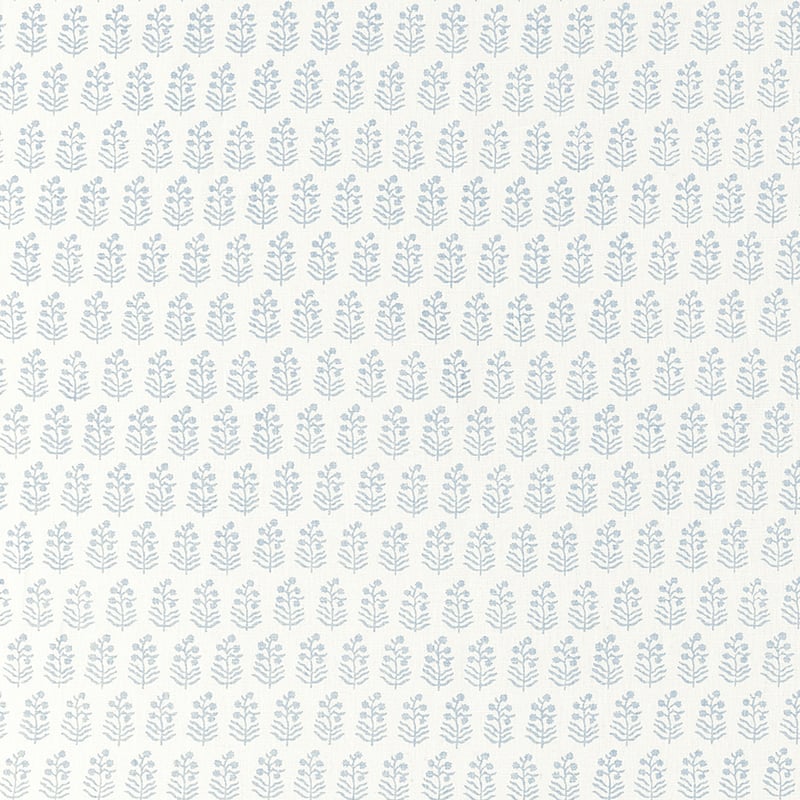AF10752 Anna French Blue on White Fabric