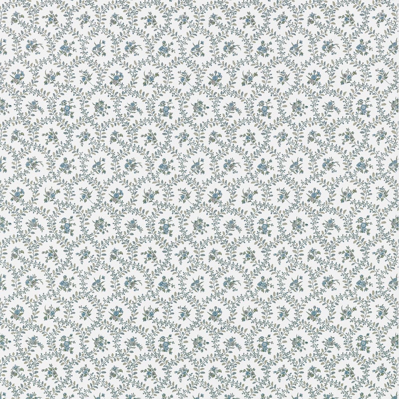 AF10763 Anna French Blue and Green Fabric