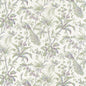 AF57829 Anna French Green and Plum Fabric