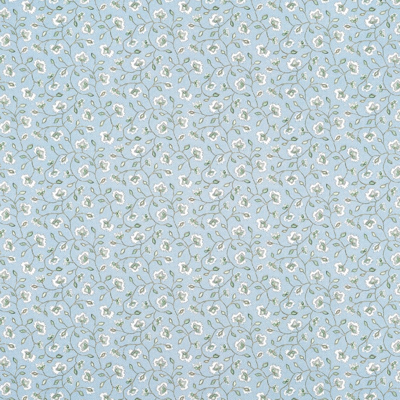 AF57839 Anna French Soft Blue and Green Fabric