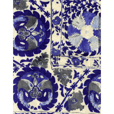 AM100050-516 IZNIK COBALT KRAVET COUTURE UPHOLSTERY