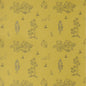 AM100318-4 FRIENDLY FOLK PROVENCAL YELLOW KRAVET COUTURE Fabrics Drapery Upholstery