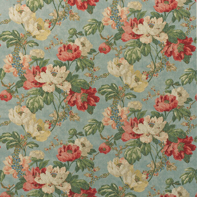 AM100449-519 PEONY SUMMER SKY KRAVET COUTURE Fabrics Drapery Upholstery