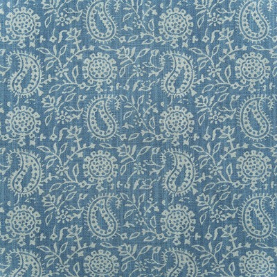 AM100450-5 SUNFLOWER DENIM KRAVET COUTURE Fabrics Drapery Upholstery