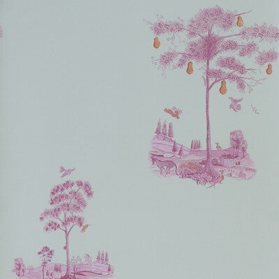 AMW10055-711 PEAR TREE SUNRISE PINK KRAVET COUTURE Wallpaper