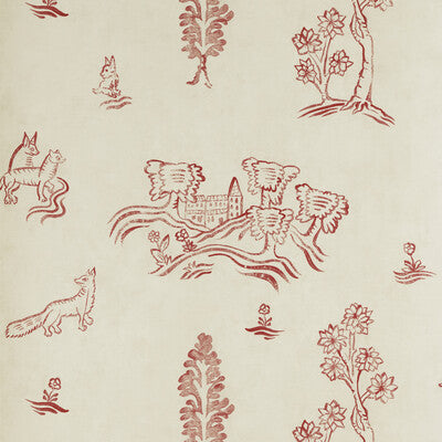 AMW10057-19 WYCHWOOD HUNTSMAN RED KRAVET COUTURE Wallpaper