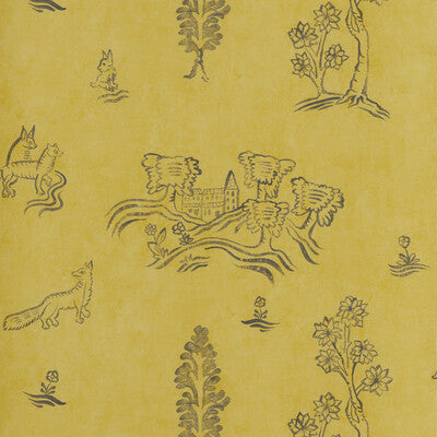 AMW10057-40 WYCHWOOD PROVENCAL YELLOW KRAVET COUTURE Wallpaper
