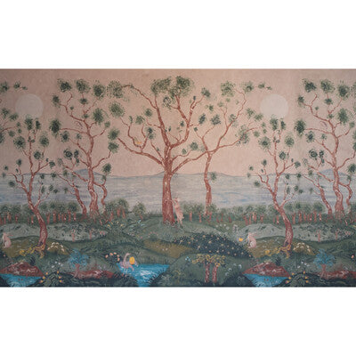 AMW10081-716 LANTERN PARADE DUSK KRAVET COUTURE Wallpaper