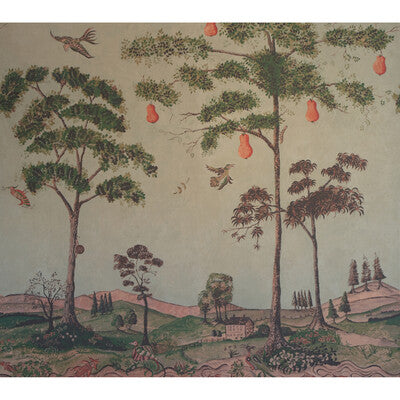 AMW10085-15 MYTHICAL LAND SUMMERSTORM KRAVET COUTURE Wallpaper