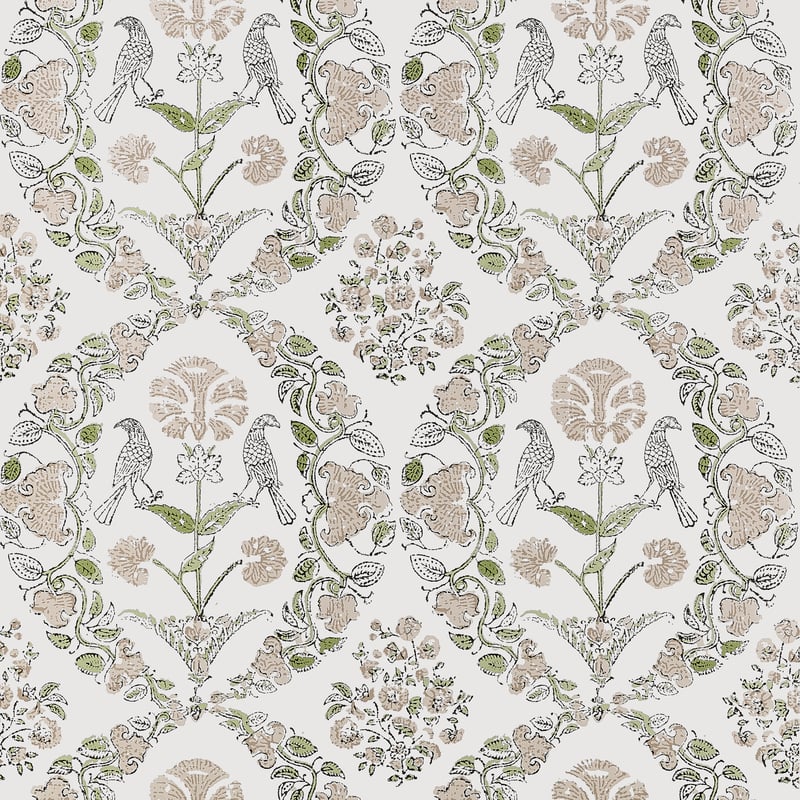 AT10738 Anna French Beige Wallpaper