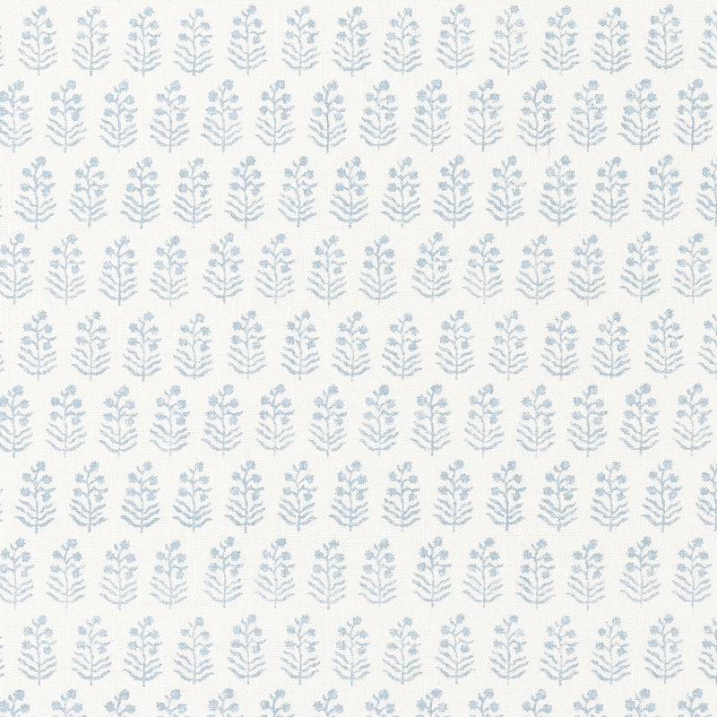 AT10752 Anna French Spa Blue on White Wallpaper