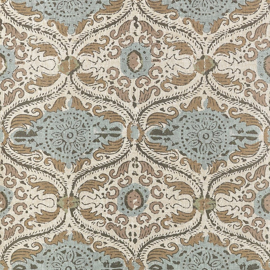AT10754 Anna French Gold and Sage Wallpaper