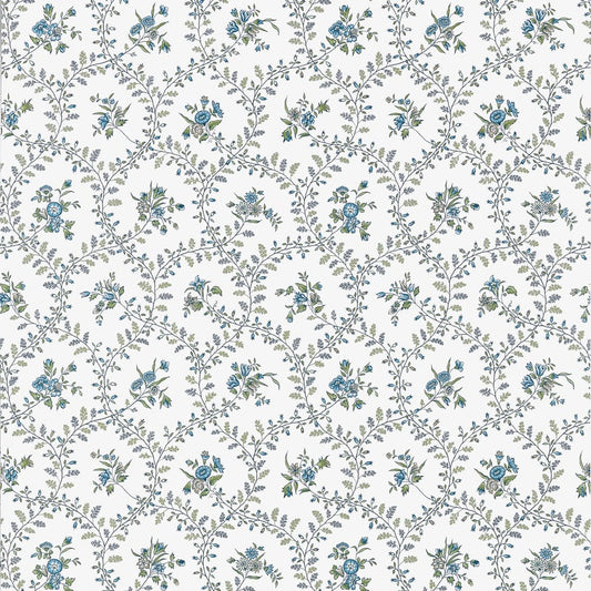 AT10763 Anna French Blue and Green Wallpaper