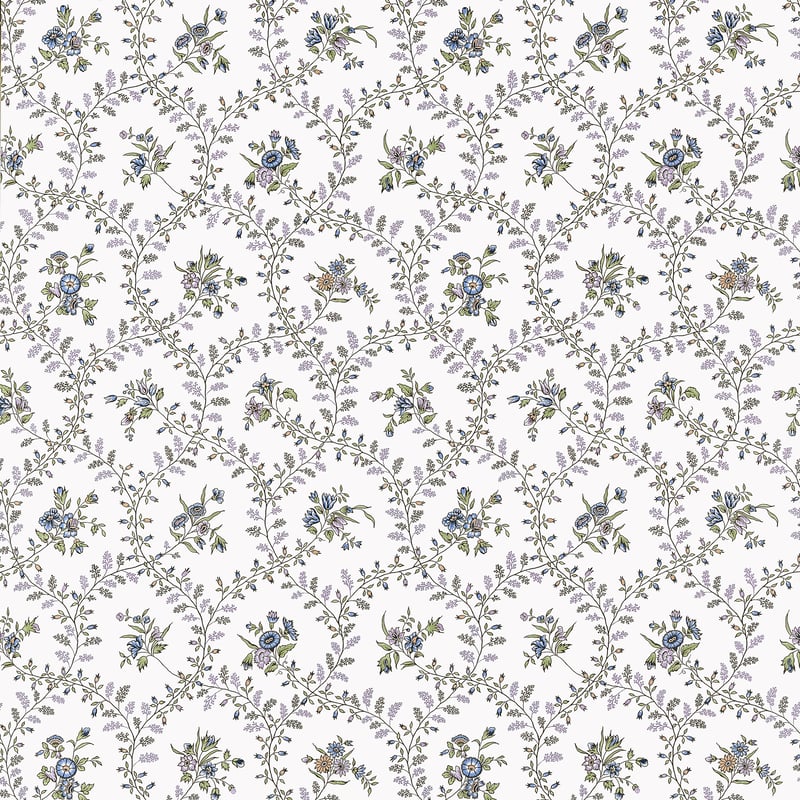 AT10766 Anna French Lavender and Blue Wallpaper
