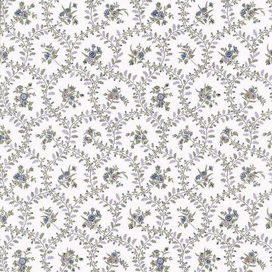 AT10766 Anna French Lavender and Blue Wallpaper