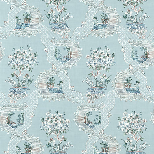 AT16156 Anna French Blue Wallpaper