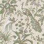 AT57832 Anna French Green on Natural Wallpaper