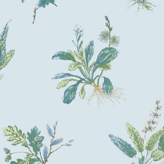 AT57851 Anna French Blue and Green Wallpaper