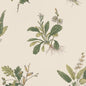 AT57853 Anna French Green on Natural Wallpaper
