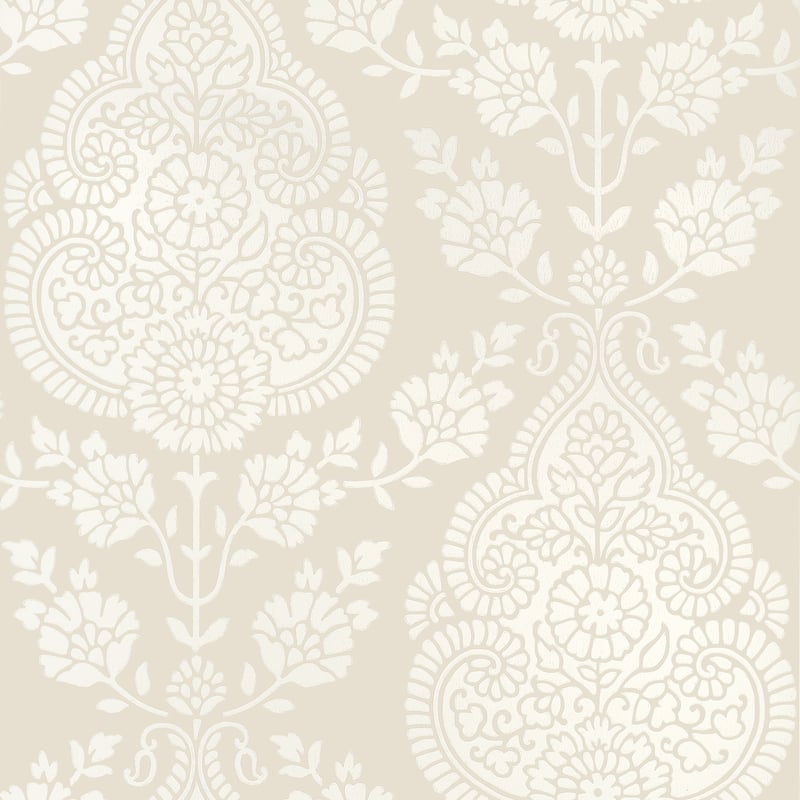 AT57864 Anna French Beige Wallpaper